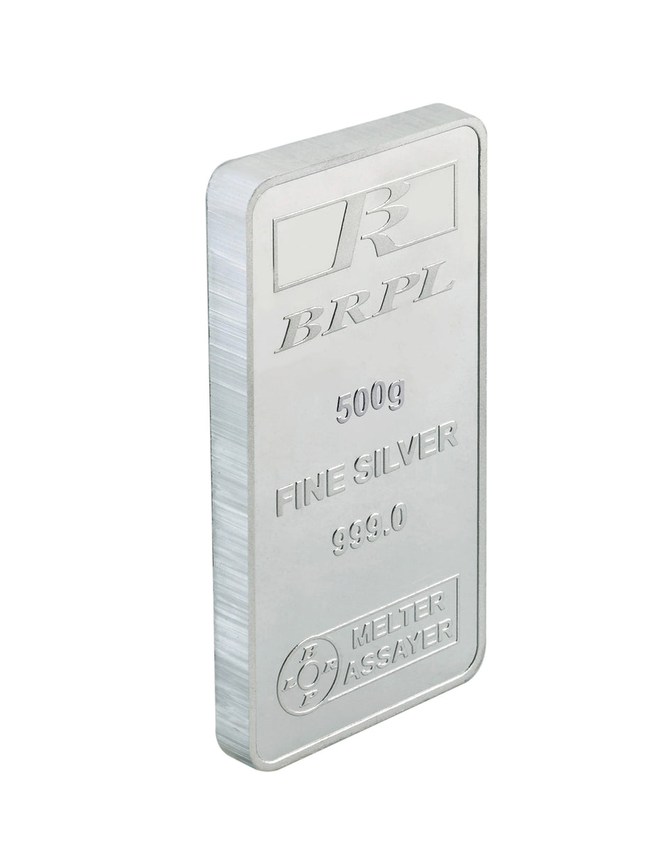 500 Gram Silver Bar (999 Purity) – Bangalore Refinery