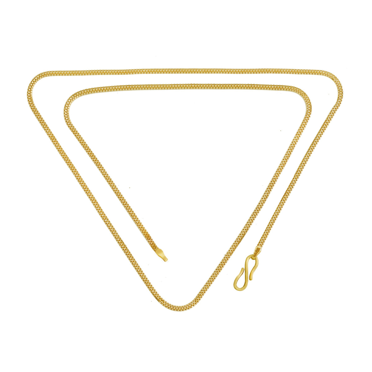 Gram 18kt BIS Hallmarked Gold Roadway Chain - Main Image