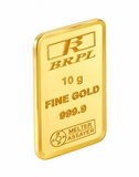 10 Gram Gold Bar 24kt (999.9 Purity) - Bangalore Refinery