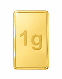1 Gram Gold Bar 24kt(999.9 Purity) - Bangalore Refinery