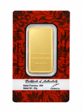 20 Gram Gold Bar 24kt (999.0 Purity) - Bangalore Refinery
