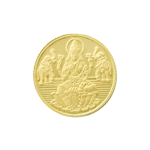 10 Gram 24kt (999 Purity) Lakshmi Gold Coin - Bangalore Refinery