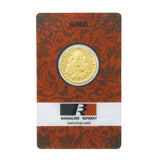 10 Gram 24kt (999 Purity) Ganesh Gold Coin - Bangalore Refinery