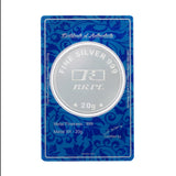 20 Gram Happy Wedding Anniversary Silver Coin (999 Purity) - Bangalore Refinery
