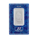 25 Gram Radha Krishna Silver Bar (999 Purity) - Bangalore Refinery