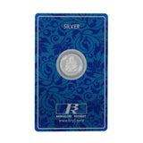 1gm 999 Purity Silver Coins - Bangalore Refinery