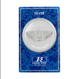 20 Gram India Parliament Silver Coin (999 Purity) - Bangalore Refinery