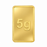 5 Gram Lord Balaji Gold Bar 24kt(999.9 Purity) - Bangalore Refinery