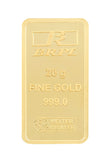 20 Gram Gold Bar 24kt (999.0 Purity) - Bangalore Refinery