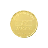 5 Gram Ganesh Gold Coin 24kt(999 Purity) - Bangalore Refinery