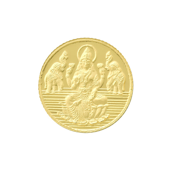 5 Gram Lakshmi Gold Coin 24kt (999 Purity) - Bangalore Refinery
