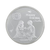 Raksha Bandhan Gifting Silver Coin (999 Purity) - Bangalore Refinery