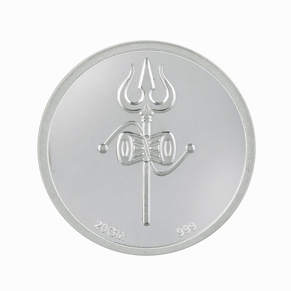 20 Gram Mahakumb Silver Coin (999 Purity) - Bangalore Refinery