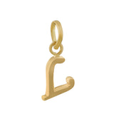 Alphabet Gold Pendants 22K (916 Purity) - Bangalore Refinery