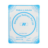 5 Gram 999 Purity Raksha Bandhan Gifting Silver Foil Coin - Bangalore Refinery