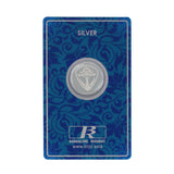 2gm 999 Purity Silver Coins - Bangalore Refinery