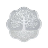 10 Gram Banyan Tree Flower Shape Silver Coin (999 Purity) - Bangalore Refinery