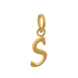 Alphabet Gold Pendants 22K (916 Purity) - Bangalore Refinery
