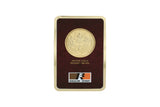 500mg 24kt (999 Purity) Gold Foil Coins (5 Models) - Bangalore Refinery