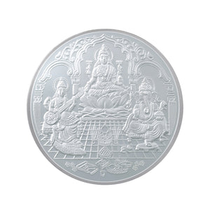 10 Gram 3 in 1 Silver Coin (999 Purity) - Bangalore Refinery