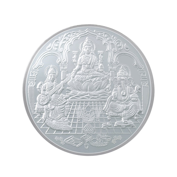 10 Gram 3 in 1 Silver Coin (999 Purity) - Bangalore Refinery