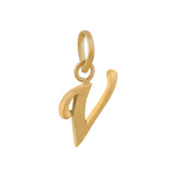 Alphabet Gold Pendants 22K (916 Purity) - Bangalore Refinery