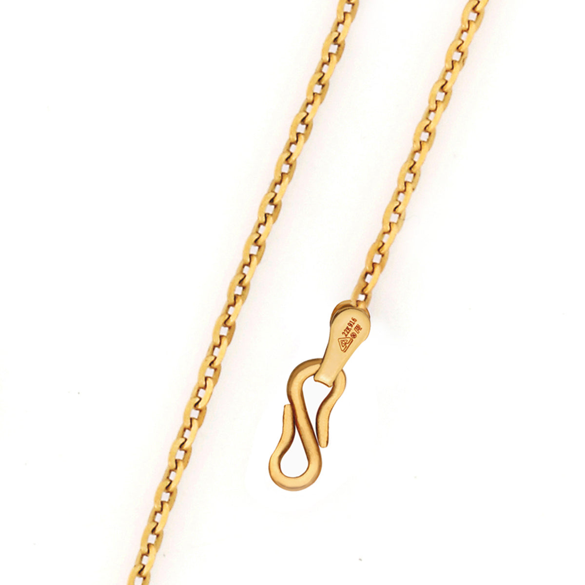 Gram 22kt BIS Hallmarked Gold Thrift Chain