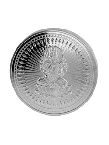 1000 Gram Goddess Lakshmi Silver Coin (999 Purity) 1kg - Bangalore Refinery