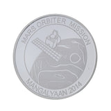 100 Gram Mangalyaan / Mars Orbiter Mission Silver Coin (999 Purity) - Bangalore Refinery
