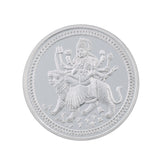 50 Gram Goddess Chamundi / Durga Matha  Silver Coin (999 Purity) - Bangalore Refinery