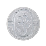 100 Gram Om  Silver Coin (999 Purity) - Bangalore Refinery