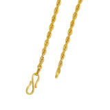 4.17 Gram 18kt BIS Hallmarked Gold SilkyRope Chain - Bangalore Refinery