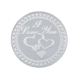 20 Gram I Love You Silver Coin (999 Purity) - Bangalore Refinery