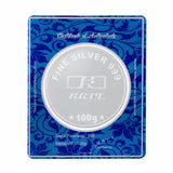 100 Gram Shree Silver Coin (999 Purity) - Bangalore Refinery