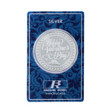 20 Gram Happy Valentine Day Silver Coin (999 Purity) - Bangalore Refinery
