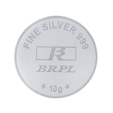 10 Gram Banyan Tree Silver Coin (999 Purity) - Bangalore Refinery
