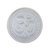 5 Gram Om Silver Coin (999 Purity) - Bangalore Refinery