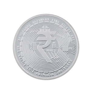 20 Gram Crypto Silver Coin (999 Purity) - Bangalore Refinery