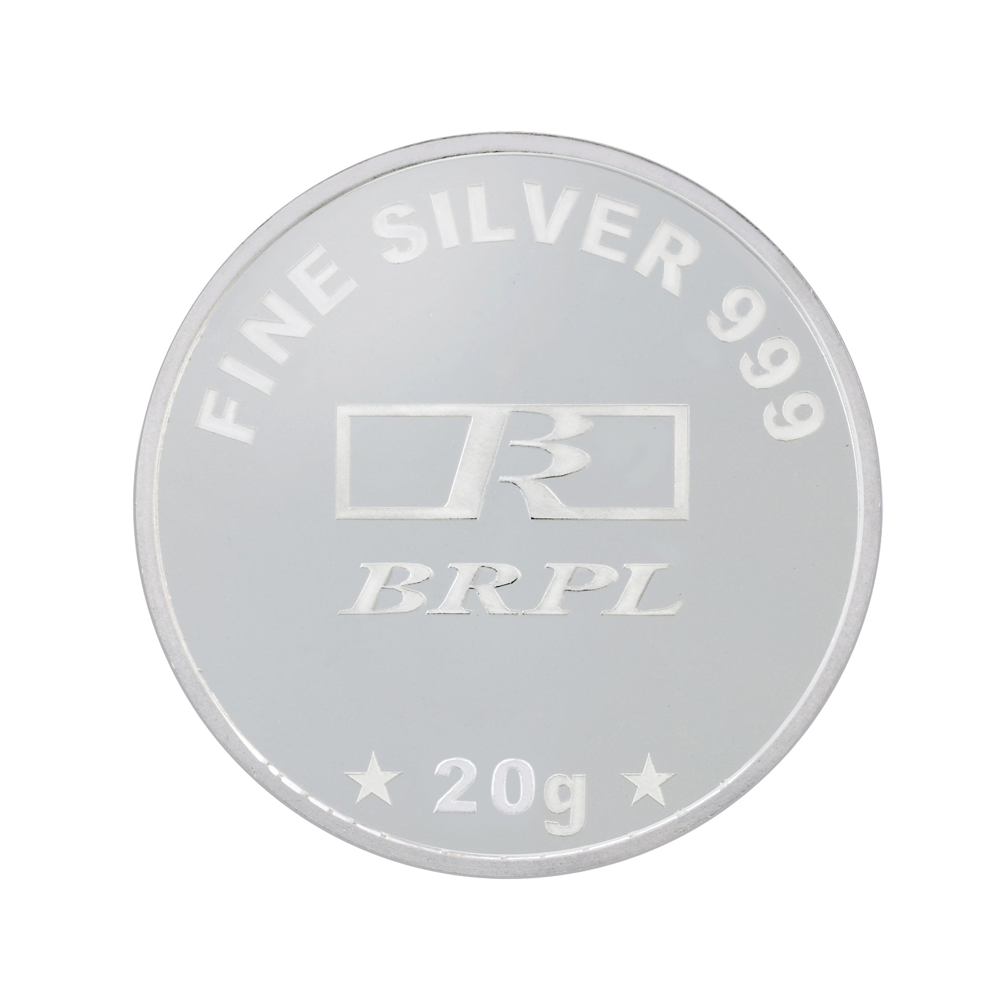 20 Gram Crypto Silver Coin (999 Purity) – Bangalore Refinery