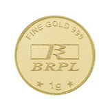 1 Gram 24kt (999 Purity) Banyan Tree Gold Coin - Bangalore Refinery