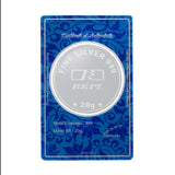 20 Gram Radha Krishna Silver Coin (999 Purity) - Bangalore Refinery