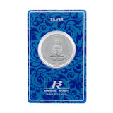 5 Gram Bhagwan Mahaveer  Silver Coin (999 Purity) - Bangalore Refinery