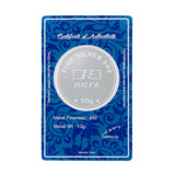 10 Gram Lord Srinath ji Silver Coin (999 Purity) - Bangalore Refinery