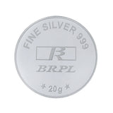 20 Gram Banyan Tree Silver Coin (999 Purity) - Bangalore Refinery